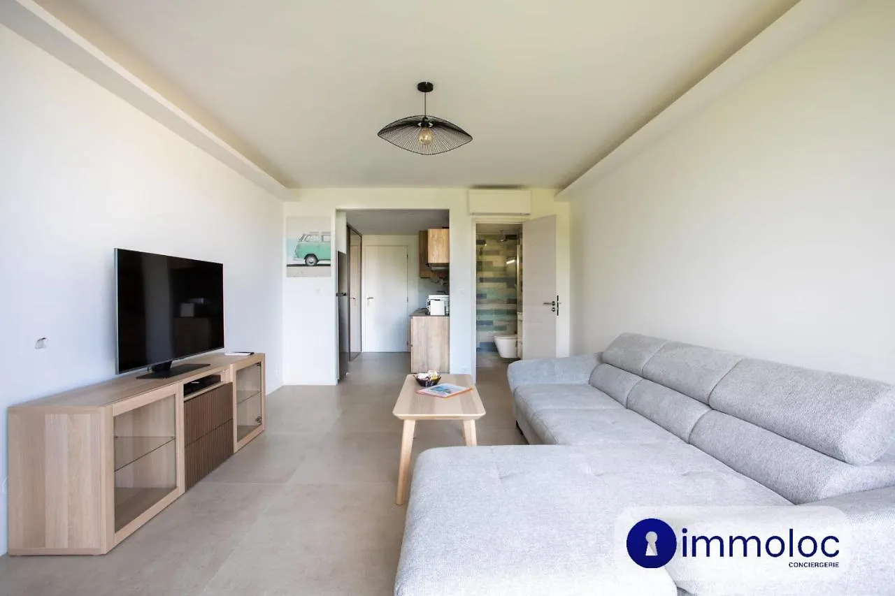Air-Conditioned Studio 5 Minutes From The Beach And Shops 크로-드-카뉴 프랑스